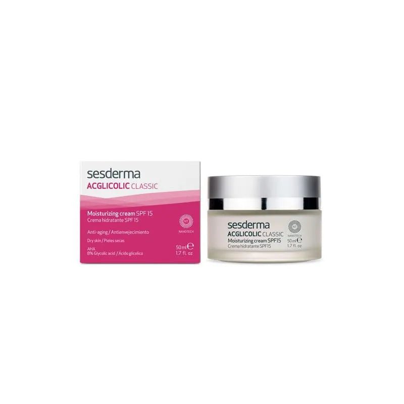 Sesderma Acglicolic Classic Crema Hidratante Spf15 50ml - InfinityMarket - 