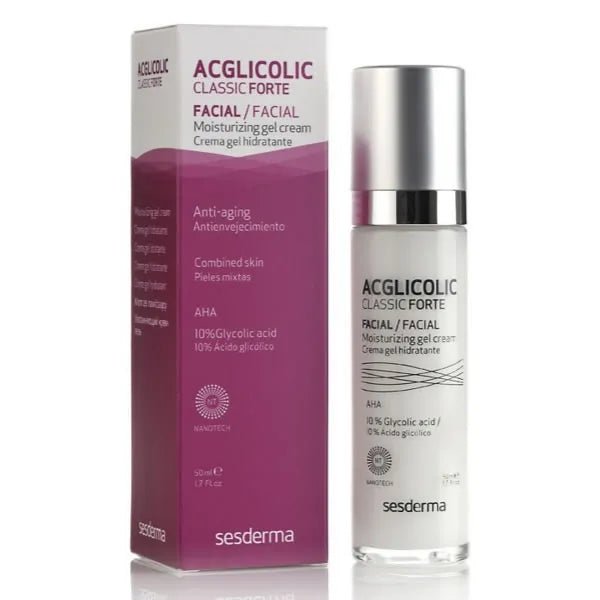 Sesderma Acglicolic Classic Forte Moisturizing Gel Cream 50ml - InfinityMarket - 
