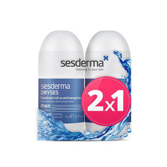 Sesderma Pack Dryses Deodorant Antiperspirant Roll On For Men 2x75ml - InfinityMarket - 