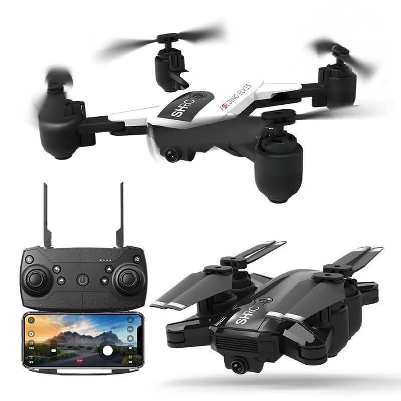 SHRC H1G 1080P 5G WiFi GPS FPV Drone with Follow Me Mode - White, F... - InfinityMarket - altitude - Control - Drone