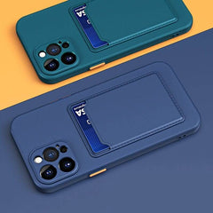 Simple Pure Color Liquid Silicone Phone Case - InfinityMarket - Cover - Covers - Phone cover
