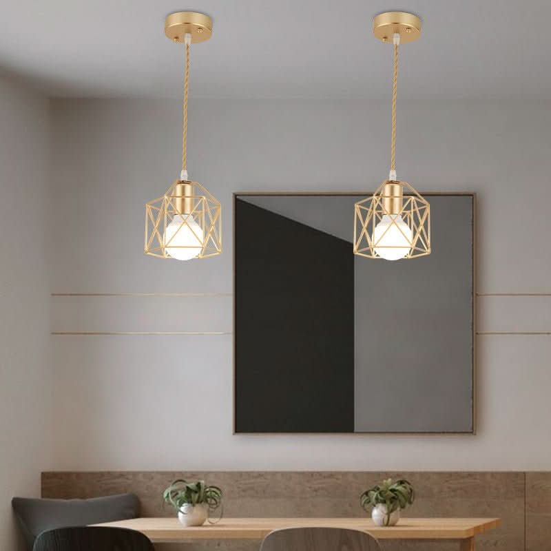 Small wrought iron lamps and lanterns in post - modern style for a cr... - InfinityMarket - Chandelier - Corridor Lights - Home