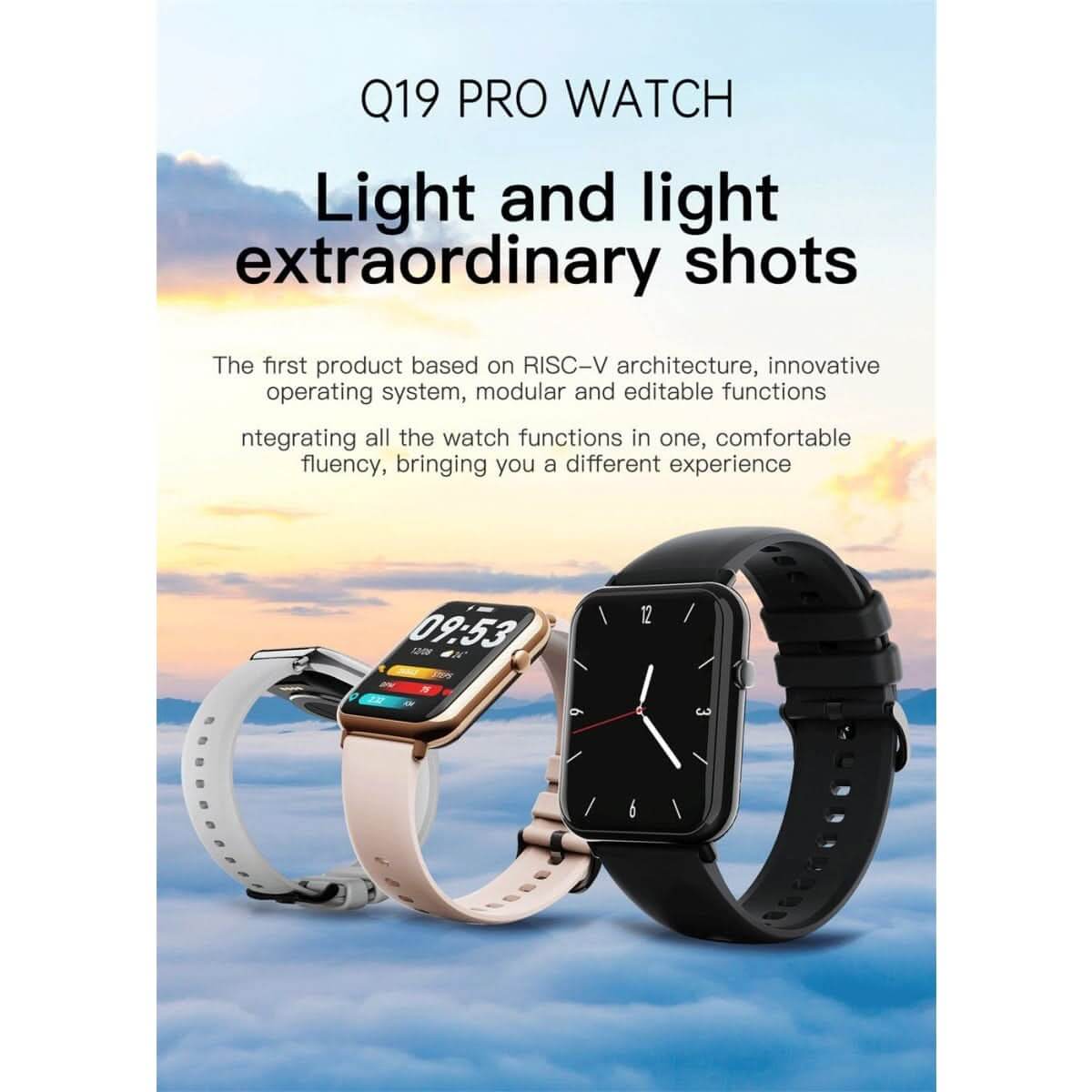 Smartwatch with Call, Alexa, SpO2 Monitor, 100 Sports Modes, IP68 - InfinityMarket - Call - Fitness - Full screen touch