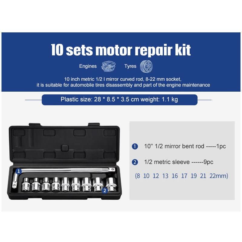 Socket Ratchet Wrench Set Repair Tools - InfinityMarket - Complete set - Key's - Mechanical keys