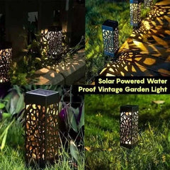 Solar Powered Waterproof Vintage Garden Light - InfinityMarket - _wf_cus - Decoration - Garden