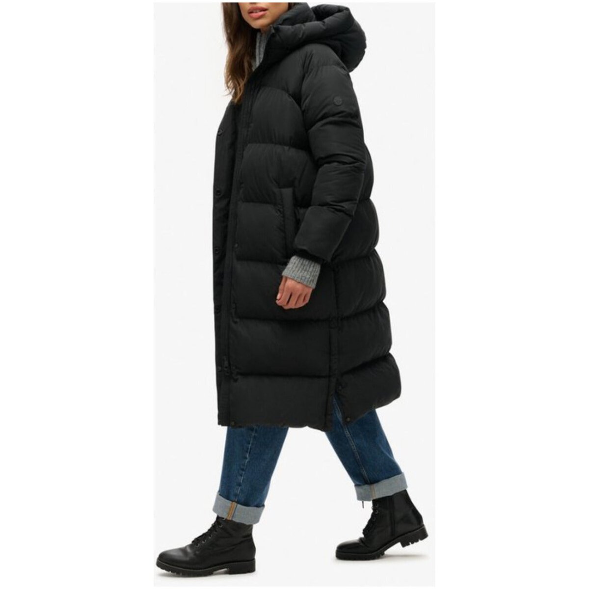 Superdry Giubbotto Donna - InfinityMarket - Brand_Superdry - Category_Abbigliamento - Color_Nero