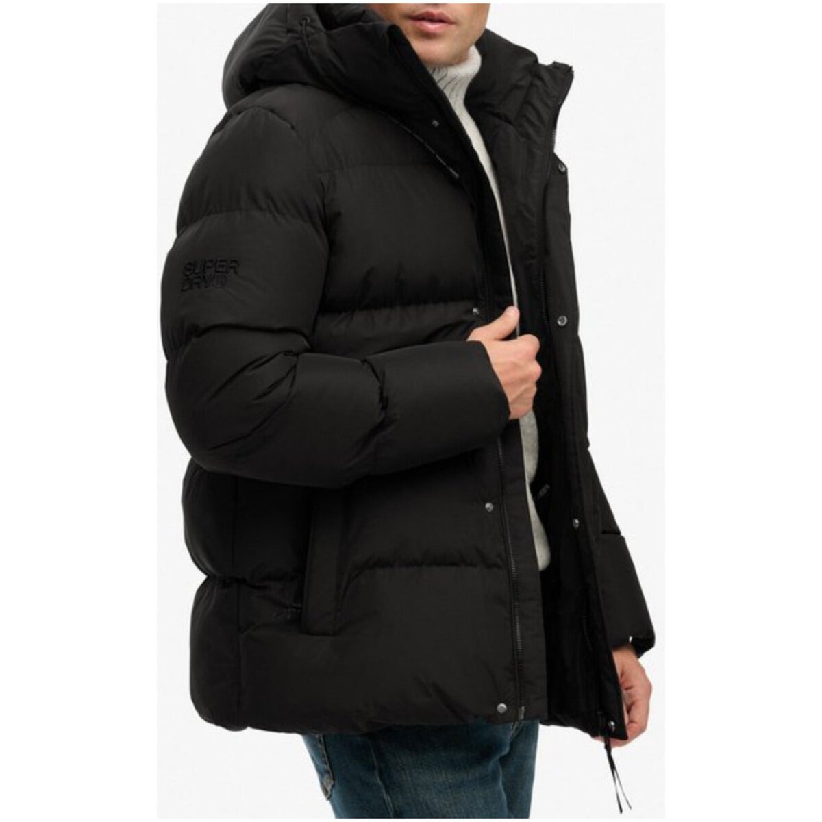 Superdry Giubbotto Uomo - InfinityMarket - Brand_Superdry - Category_Abbigliamento - Color_Nero