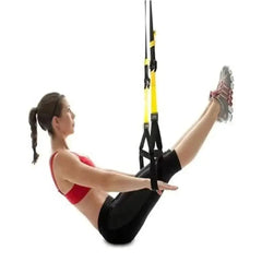 Suspension Training Kit - Home Workout Strap System with Handles, T... - InfinityMarket - Allenamento - Cinghie - Fitness