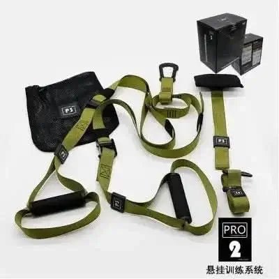 Suspension Training Kit - Home Workout Strap System with Handles, T... - InfinityMarket - Allenamento - Cinghie - Fitness