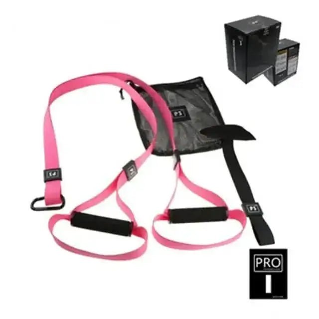 Suspension Training Kit - Home Workout Strap System with Handles, T... - InfinityMarket - Allenamento - Cinghie - Fitness