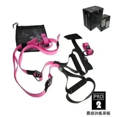 Suspension Training Kit - Home Workout Strap System with Handles, T... - InfinityMarket - Allenamento - Cinghie - Fitness