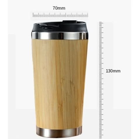 Tazza caffè Di bambù - InfinityMarket - Bamboo - Coffee cup - Stainless