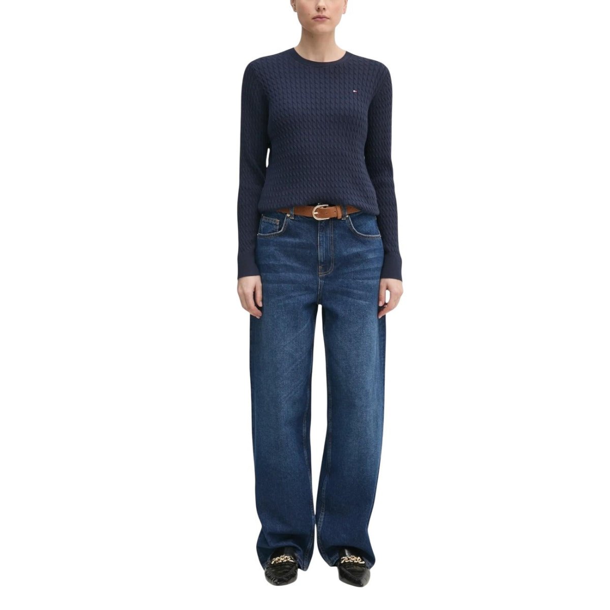 Tommy Hilfiger Maglia Donna - InfinityMarket - Brand_Tommy Hilfiger - Category_Abbigliamento - Color_Blu