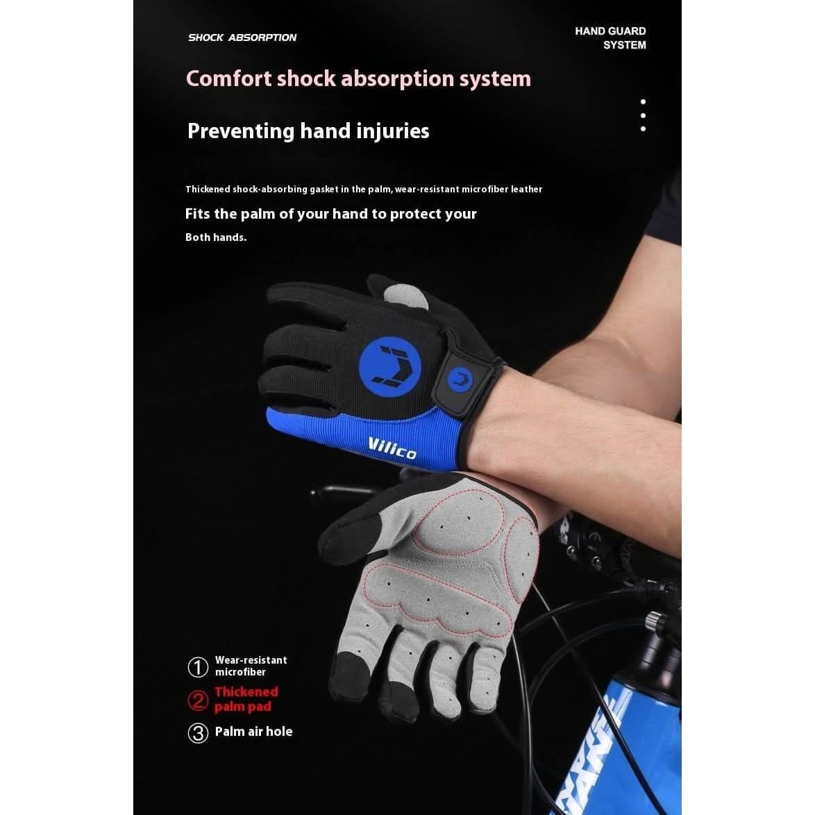 Touchscreen Sports Anti Slip Fitness Gloves - InfinityMarket - Cycling - Cycling gloves - 