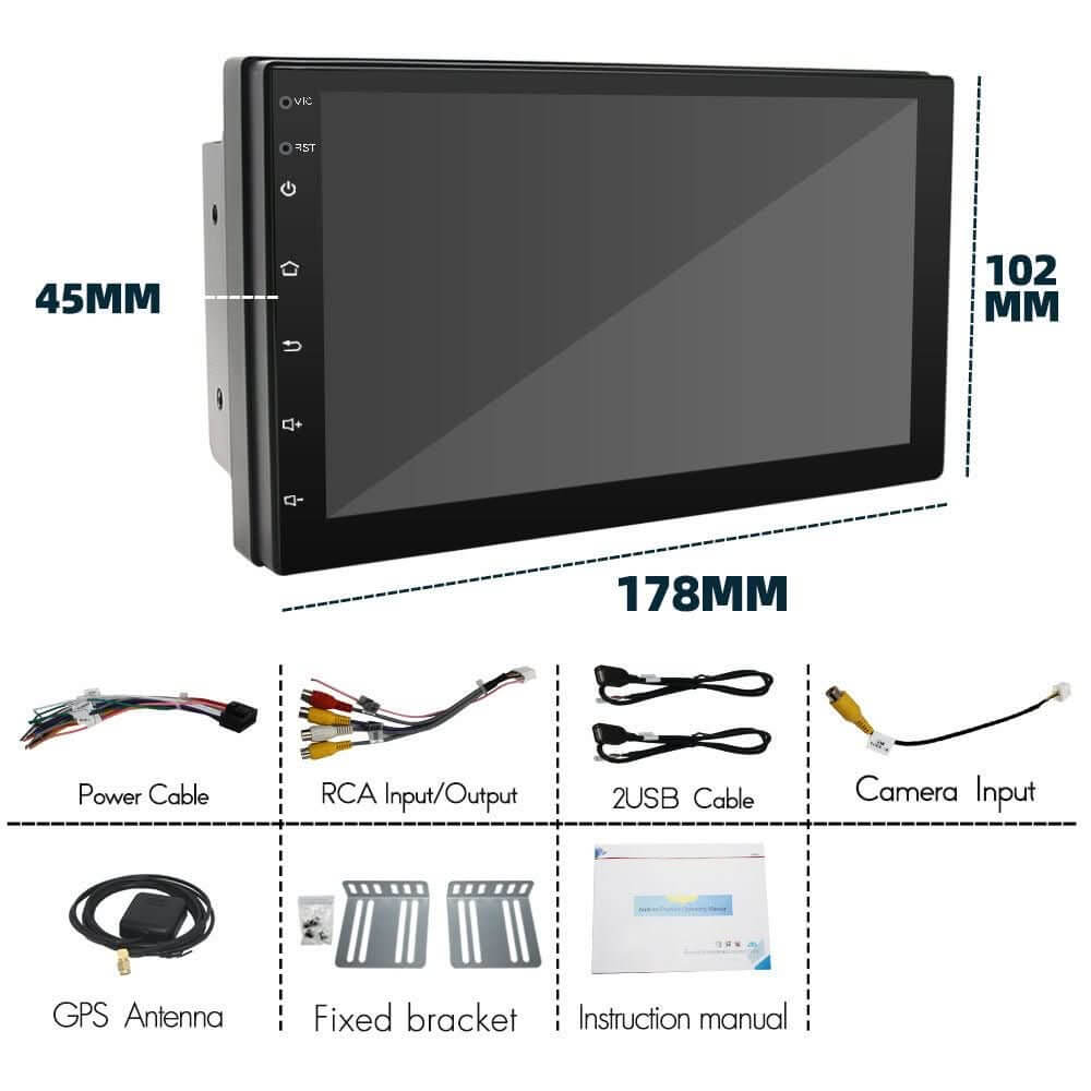 Universal Carplay Navigation MP5 Player - GPS, Radio Integrated - InfinityMarket - AndroidCarScreen - CarMP5 - CarNavigation