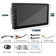 Universal Carplay Navigation MP5 Player - GPS, Radio Integrated - InfinityMarket - AndroidCarScreen - CarMP5 - CarNavigation