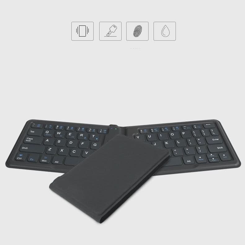 Universal foldable Bluetooth keyboard for iPad, PC, smartphone - InfinityMarket - Computer - Keyboard - Wireless