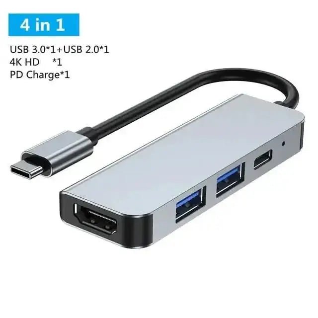 USB C Laptop Docking Station HUB - InfinityMarket - adapter - Connectivity - device