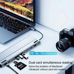 USB C Laptop Docking Station HUB - InfinityMarket - adapter - Connectivity - device