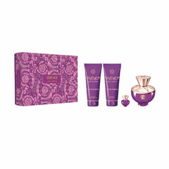Versace Dylan Purple Eau De Perfume Spray 100ml Set 4 Pieces - InfinityMarket - 
