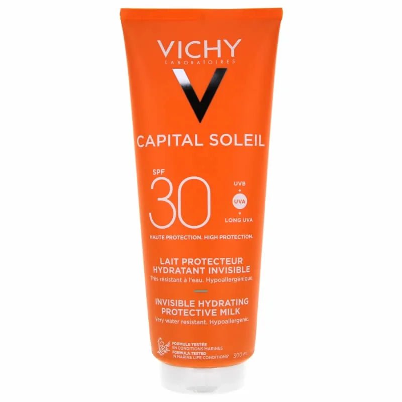 Vichy Capital Soleil Face And Body Milk Spf30 300ml - InfinityMarket - 