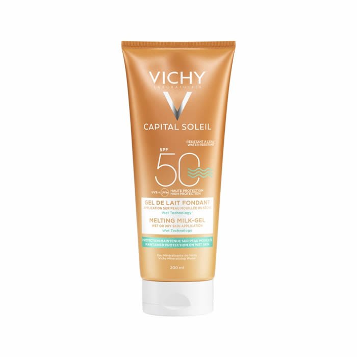 Vichy Capital Soleil Ultra - Melting Milk - Gel SPF50 200ml - InfinityMarket - 