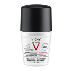 Vichy Homme Deodorant Anti - Perspirant Anti - Stains Sensitive Skin 50ml - InfinityMarket - 