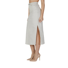 Vila Clothes Gonna Donna - InfinityMarket - Brand_Vila Clothes - Category_Abbigliamento - Color_Beige