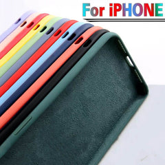 Waterproof Solid - color Temperament Case For Mobile Phones - InfinityMarket - Cover - Covers - Protection