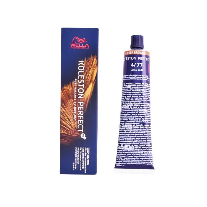 Wella Koleston Perfect Me+ 4/77 Deep Browns 60ml - InfinityMarket - 