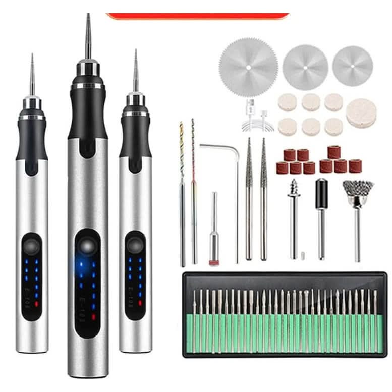 Woodworking Engraving Pen Kit - InfinityMarket - Adjustable - cutting - deburring