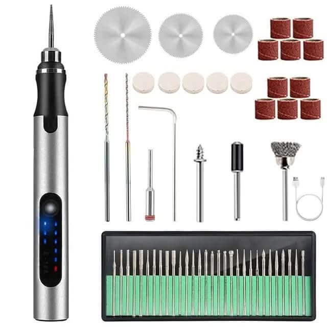Woodworking Engraving Pen Kit - InfinityMarket - Adjustable - cutting - deburring