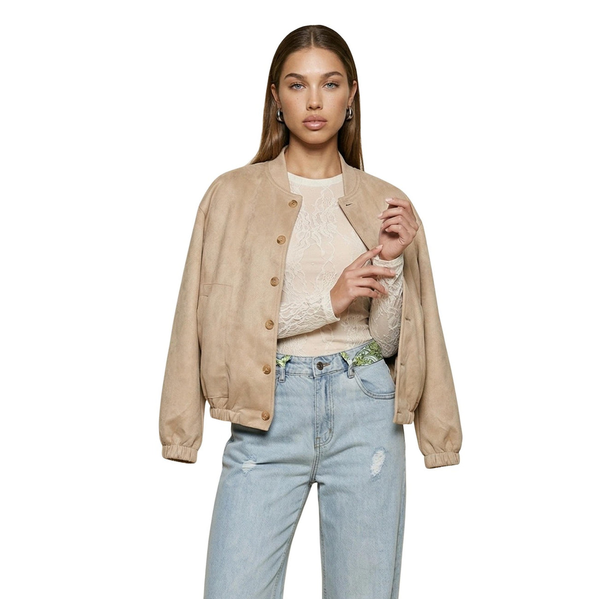 I Am Giacca Donna - Abbigliamento Giacche - beige - S