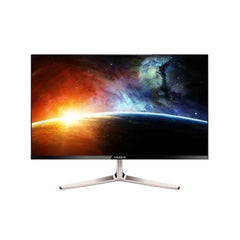 YA1055 - YASHI YZ2712 Monitor 27" IPS Nero con design ultra-sottile e supporto in metallo, ideale per lavoro e intrattenimento multimediale.