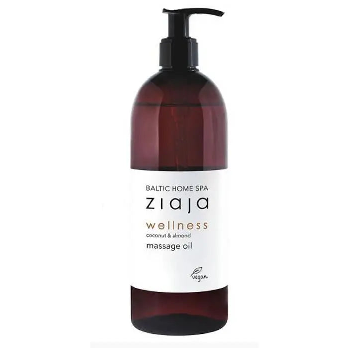 Olio da massaggio Ziaja Baltic Home Spa con mandorla e cocco, per un'esperienza rilassante e rigenerante.