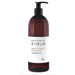 Olio da massaggio Ziaja Baltic Home Spa con mandorla e cocco, per un'esperienza rilassante e rigenerante.
